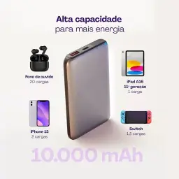 Geonav Power Bank, Carregador Portátil Universal 10.000mAh — imagem 4