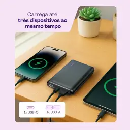 Geonav Power Bank, Carregador Portátil Universal 10.000mAh — imagem 5