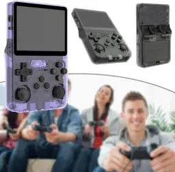 Console de jogos portátil retrô R36S, sistema Linux, tela IPS 3,5 polegadas — imagem 2