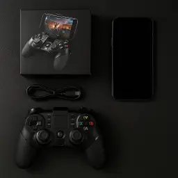 Controle Gamer Premium Bluetooth, Recarregável, Com Suporte Para Celular — imagem 7