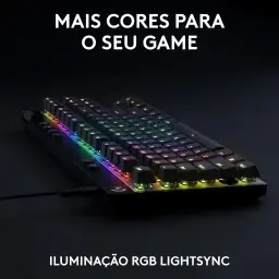Teclado Gamer Com Fio Logitech G PRO X TKL RAPID com layout US — imagem 7