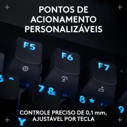 Teclado Gamer Com Fio Logitech G PRO X TKL RAPID com layout US — imagem 5