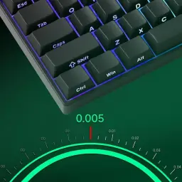 Teclado Mecânico Gamer Magnético Akko x Monsgeek Fun60 Pro SP Preto 8k Switch — imagem 4