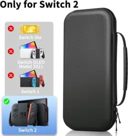 HEYSTOP Capa para Case Switch Compatível com Switch 2 Case Kit de Acessórios 9 — imagem 4