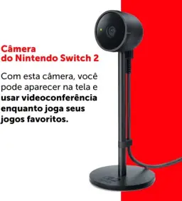 Nintendo, Câmera, USB-C, Sensor de Brilho Automático, Portátil — imagem 2