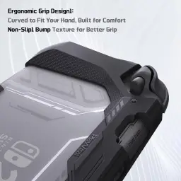 For Nintendo Switch 2 2025 Protective Case with Thumb Grip Caps - Ergonomic — imagem 8