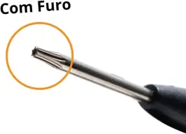 Chave Torx T8 com Furo no Meio Para Abrir Controle Xbox360/Xbox One e Console — imagem 3