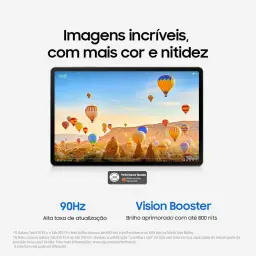 Samsung Galaxy Tab S10 FE+ 128GB 8GB RAM Tela 13.1" 90Hz S Pen e Capa Inclusas — imagem 4