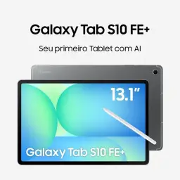Samsung Galaxy Tab S10 FE+ 128GB 8GB RAM Tela 13.1" 90Hz S Pen e Capa Inclusas — imagem 2