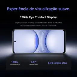 Celular Realme C75x 256gb 8gb Ram Nfc Ip69 Cor Azul — imagem 3