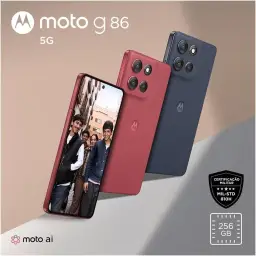 Smartphone Motorola Moto g86 5G - 256GB 24GB (8GB RAM+16GB Ram Boost) Tela 1.5K — imagem 2