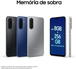 Celular Samsung Galaxy A17 5G, 256GB, 8GB, 50MP Tela 6.7" - Preto — imagem 8
