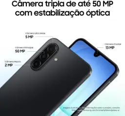 Celular Samsung Galaxy A17 5G, 256GB, 8GB, 50MP Tela 6.7" - Preto — imagem 5