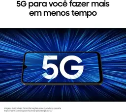 Celular Samsung Galaxy A17 5G, 256GB, 8GB, 50MP Tela 6.7" - Preto — imagem 2