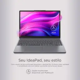 Notebook Lenovo IdeaPad Slim 3 Core i5-13420H 8GB 512GB SSD Tela 15.3" Touch — imagem 2
