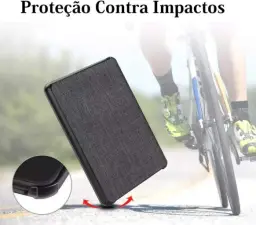 Capa + Caneta Novo Kindle 11ª Geração 2024 e 2022 (RS23CV e C2V2L3) - Rígida — imagem 4