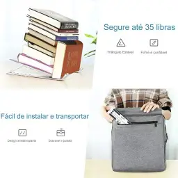 Shaolong Suporte De Notebook De Alumínio Ajustável Para Notebook De 6 Ângulos — imagem 4