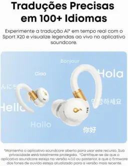 soundcore Sport X20 da Anker, Fone de Ouvido Bluetooth Sem Fio, Fone esportivo — imagem 7