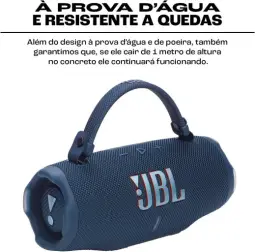 JBL, Caixa de Som, Charge 6 - Azul — imagem 6