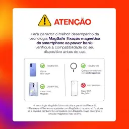 Geonav Power Bank, Carregador Portátil Universal por Indução 10.000mAh — imagem 6