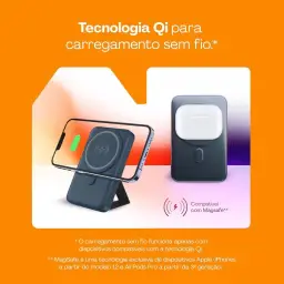 Geonav Power Bank, Carregador Portátil Universal por Indução 10.000mAh — imagem 4