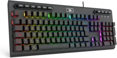 Teclado Gamer Redragon Aditya, Membrana, RGB, ABNT2 - K513-RGB PT - Preto — imagem 3