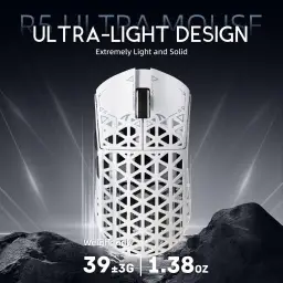 ATTACK SHARK R5 Ultra Mouse gamer sem fio HyperSpeed de fibra de carbono — imagem 3