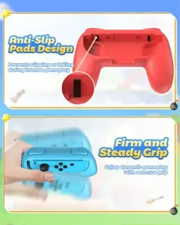 Suporte Grip De Mão Controle Joy-con Nintendo Switch — imagem 3