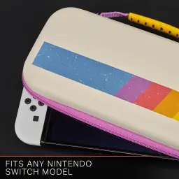 Case PowerA Rainbow Run Mario para Nintendo Switch modelo OLED — imagem 4