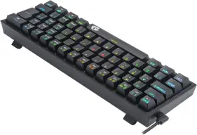 Redragon TECLADO MECANICO GAMER FIZZ RGB PRETO SWITCH AZUL — imagem 7