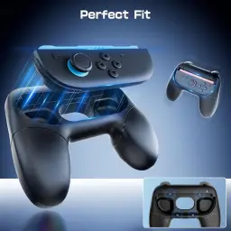 HEYSTOP Controle de Volante de Corrida para Switch 2 Case com 2 Mini Controles — imagem 3