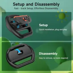 Volante para Nintendo Switch 2 (2025), Steering Wheel Volantes de Corrida para — imagem 5