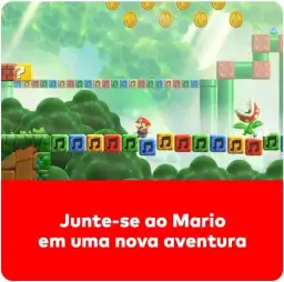 Bundle Nintendo Switch + Super Mario Bros. Wonder + 3 Meses de Assinatura — imagem 7