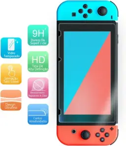 Protetores de Tela de Vidro Compatíveis com Nintendo Switch - Pacote com 2 — imagem 4