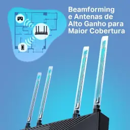 Roteador TP-Link Archer AX53, WiFi 6, Gigabit Dual Band — imagem 5