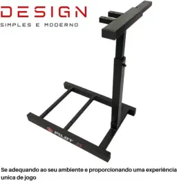 LimaRace Suporte Para Volantes Pilot J1 USB Preto - PC, PS3, PS4, XBOX 360, ONE — imagem 4