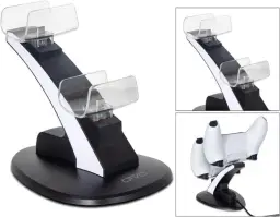 kesoto Estação de Carregamento Rápido Carregador Dock Dual para PS5 - Preto — imagem 2