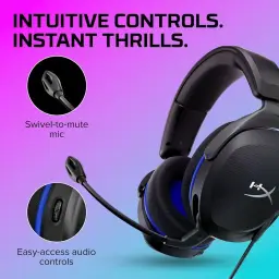 HyperX Cloud Stinger 2 Core – Fone de ouvido para jogos para PlayStation — imagem 3