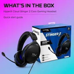 HyperX Cloud Stinger 2 Core – Fone de ouvido para jogos para PlayStation — imagem 6