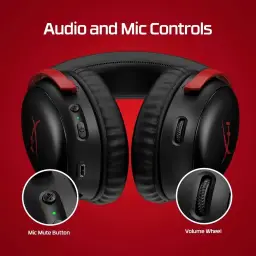 Headset Wireless HyperX Cloud III - Gamer para PC, PS5, PS4 — imagem 6