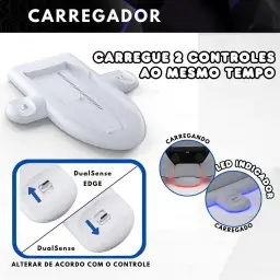 Base Cooler Ventoinha Suporte Compatível com Console PS5 Slim Carregador — imagem 5