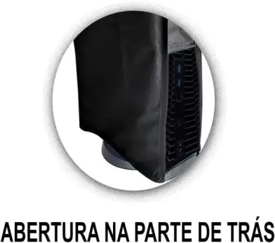 Capa PS5 Vertical Anti Poeira