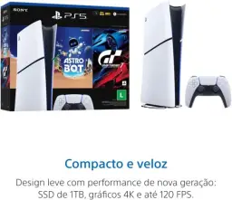 PlayStation®5 Slim Digital -Pacote ASTRO BOT e Gran Turismo 7 — imagem 3