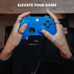 Controle Sem Fio Xbox - Shock Blue — imagem 7