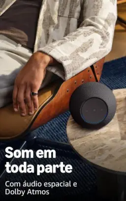 Amazon Echo Studio (Geração mais recente) - Design compacto — imagem 4