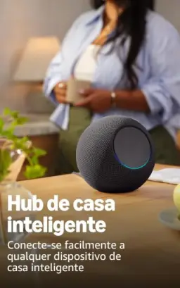 Amazon Echo Studio (Geração mais recente) - Design compacto — imagem 5