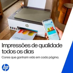 Impressora Multifuncional HP Smart Tank 583 Tanque de Tinta Colorida Wi-Fi com — imagem 8