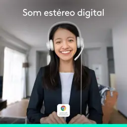 Headset com fio USB Logitech H390 com Almofadas Confortáveis — imagem 2
