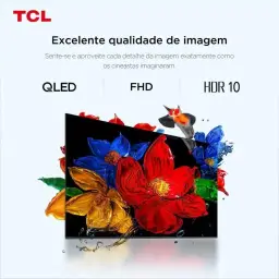 Smart TV TCL 32 Polegadas HD QLED S5K WiFi Bluetooth Google TV 2 HDMI HDR10 — imagem 2