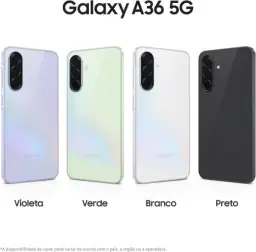 Celular Samsung Galaxy A36 5G 256GB, 8GB RAM, Recursos AI (Violeta) — imagem 8